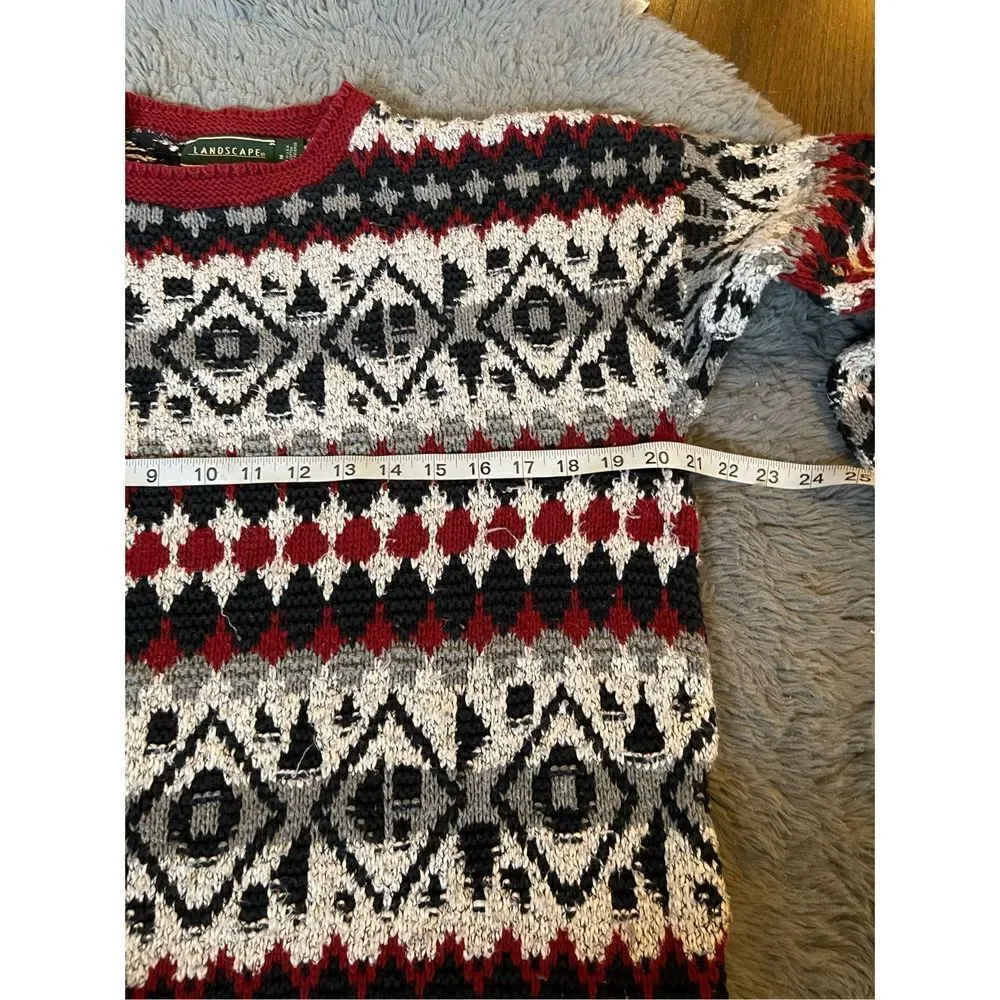 Vintage‎ thick knit sweater size small